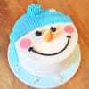 Snowman Fondant Cake (2 kg) Online