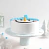 Gift Snowman Semi Fondant Cake (1 Kg)