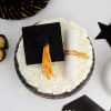 Buy Snowy White Delicious Graduation Cake (2 Kg)