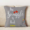 Buy Snuggle Love Personalized Photo Cushion