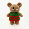 Gift Snuggly Handcrafted Crochet Teddy - Single Piece