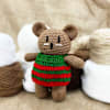 Snuggly Handcrafted Crochet Teddy - Single Piece Online