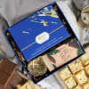 Gift Soan Papdi With Chocolates Diwali Gift Tray
