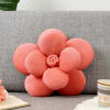 Gift Soft Pink Flower Velvet Cushions (Set of 2)