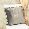 Soft Velvet Personalized Cushion Cover - Grey Online