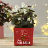 Soil Mates Personalized Red Ceramic Planter Online