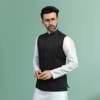 Gift Solid Black Bandi Jacket