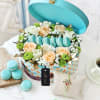 Soothe Your Senses Floral Rakhi Gift Box Online