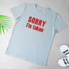 Buy Sorry I'm Taken Mens T-shirt - Sage