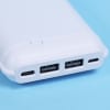 Gift Spark 20000mAh White Personalized Portable Charger