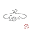 Sparkling Love Sterling Silver Love Bracelet Online