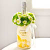 Sparkling Wine Decorated with Flowers Online
