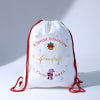 Gift Special Delivery From Santa Personalized Drawstring Bag