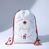 Gift Special Delivery From Santa Personalized Drawstring Bag