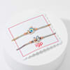 Buy Special Vibrant Peacock Rakhi - Set Of 2