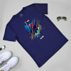 Spider-Man Mania Personalized Tee For Men Navy Blue Online