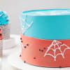 Shop Spider Web Vanilla And Chocolate Cake  1 kg