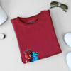 Gift Spidey Love Personalized Tee For Men Maroon