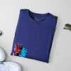 Gift Spidey Love Personalized Tee For Men Navy Blue