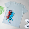 Spidey Love Personalized Tee For Men Sage Green Online