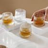 Spinning Sparkle Drinking Glass - Set Of 4 Online