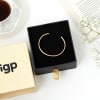 Shop Splendid Enigma - Personalized Men's Cuff Bracelet - Rose Gold