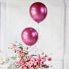 Gift Splendid Floral And Balloons Arrangement