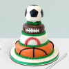 Sports Ball Fondant Cake (5 Kg) Online