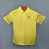 Shop Sports Republic Acti-Play Dryfit Polo T-shirt for Men (Lemon Yellow)