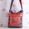 Square Shaped Multicolored Ethnic Handbag Online