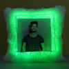 Gift Square Shaped Personalized LED Cushion with Tikka & Moli
