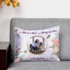 Gift Squishy Satin Personalized Cushion For Moms