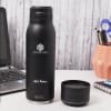 Buy Stainless Steel Smart Cap Bottle With Bluetooth Speaker - Customized With Name And Logo