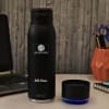 Shop Stainless Steel Smart Cap Bottle With Bluetooth Speaker - Customized With Name And Logo