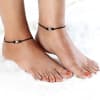 Starfish Oxidised Charm Anklets (Pair of 2) Online