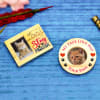 Stay Pawsitive Cat Lovers Personalized Photo Magnets (Set of 2) Online