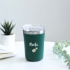 Shop Stay Positive - Stainless Steel Tumbler - Personalized - Green