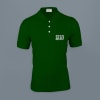 Stay Weird Polo T-shirt - Green Online