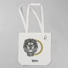 Gift Stellar Sun Sign - Personalized Canvas Tote Bag - Leo