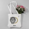 Stellar Sun Sign - Personalized Canvas Tote Bag - Leo Online