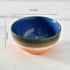 Gift Stoneware Multicolored Bowl
