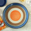 Stoneware Multicolored Dinner Plate Online