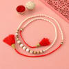 Gift String Of Pearls Rakhi Hamper