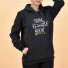 Strong Beautiful Worthy Grey Hoodie for Women Online