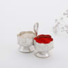 Buy Stunning Stone And Mirror Rakhi Hamper