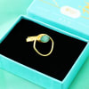 Buy Stylish Adjustable Handmade Ring with Semi Precious Stone