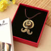 Buy Stylish Moustache Hat Shaped Pendant with Leather String