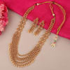 Stylish Multi Layer Kundan Necklace Set Online