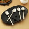 Buy Suave Silver Dessert Spoons (Set of 4)