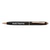 Gift Submarine Set of 2 Rose Gold Roller And Ball Pen - Customised with Name